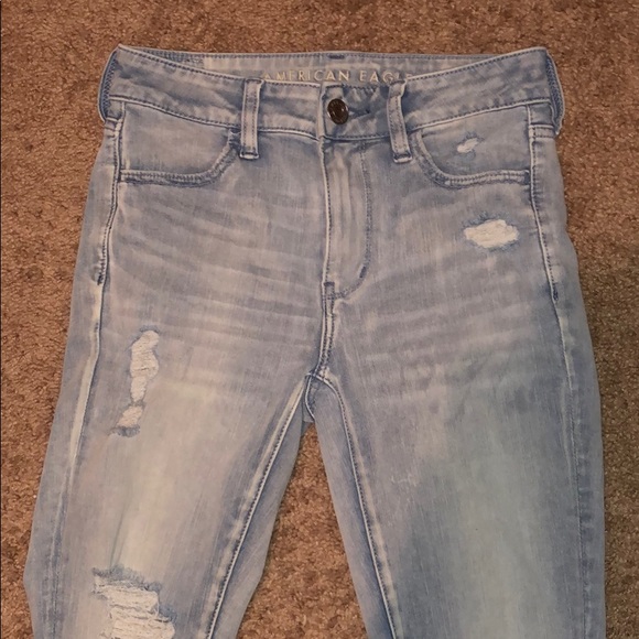 American Eagle high rise jeggings - Picture 3 of 5